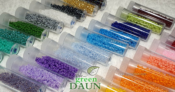 Where to Buy Miyuki Seed Beads in Malaysia - Green Daun