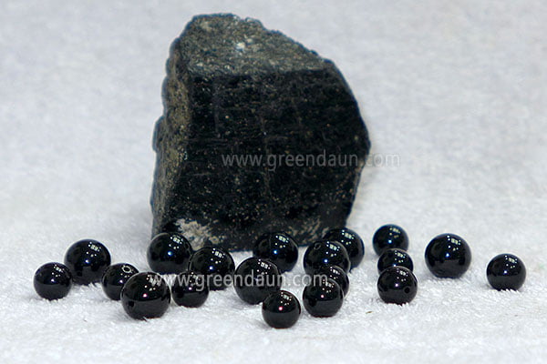 Malaysia Black Tourmaline Crystal Beads